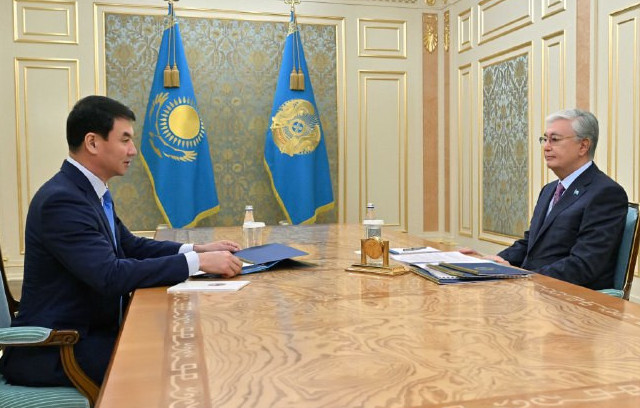 Prezıdent Almaty qalasynyń jańadan taǵaıyndalǵan ákimin qabyldady