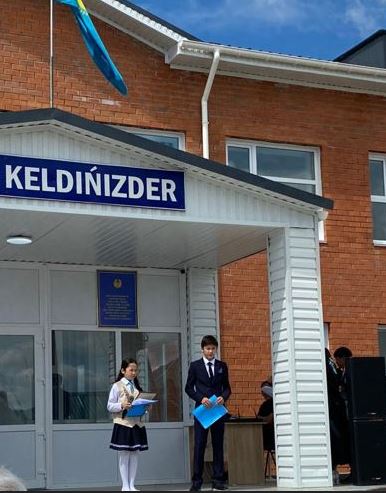 Kólqamysta jańa mektep paıdalanýǵa berildi