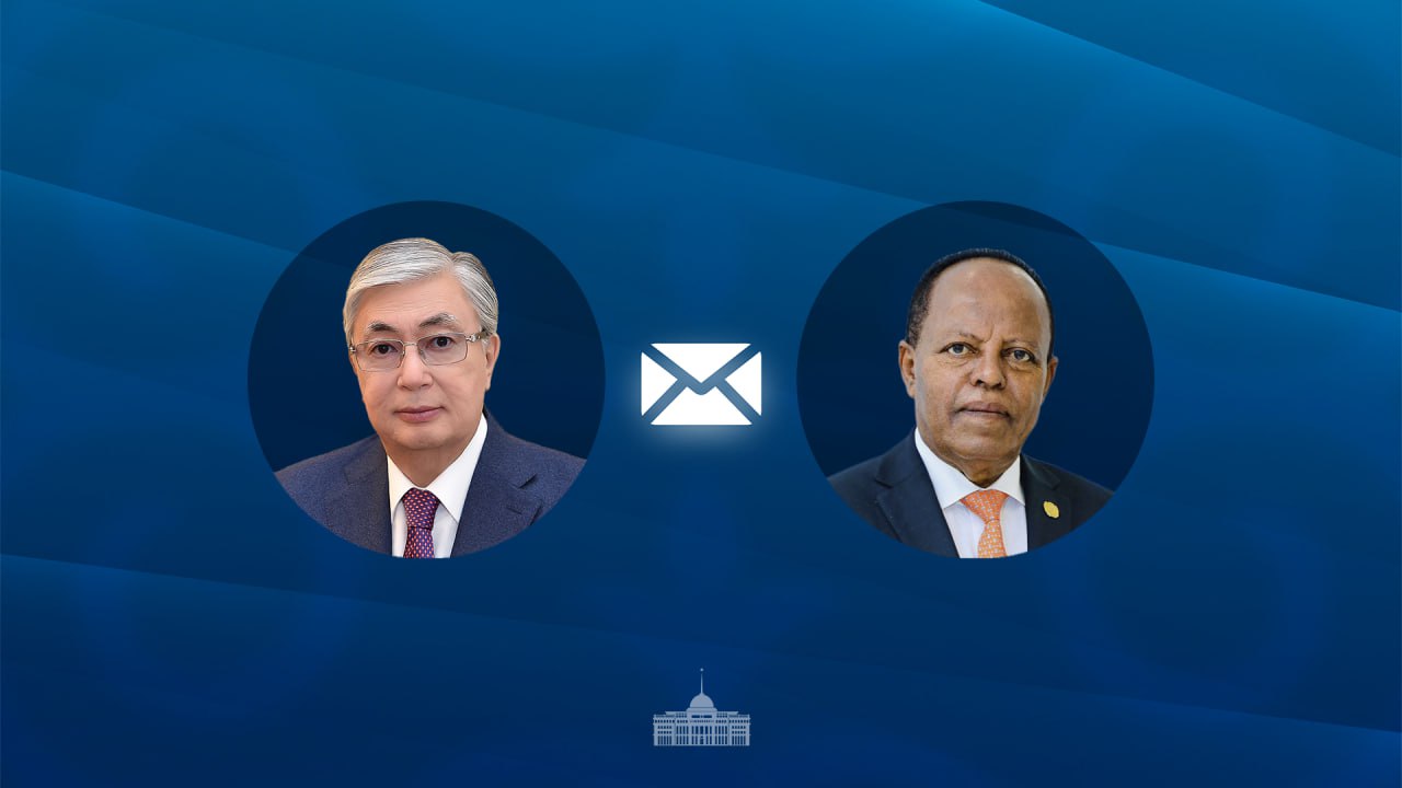 Memleket basshysy Efıopııanyń Ulttyq kúnimen quttyqtady