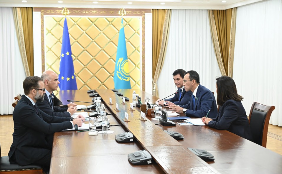 Eýropa Keńesiniń Bas hatshysymen kezdesti