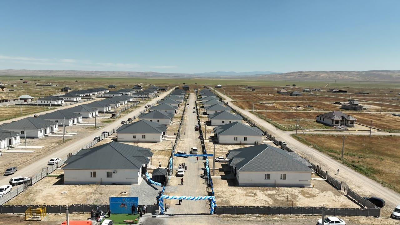 Qordaıda 144 otbasy baspanaly boldy