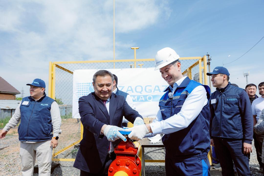 Shubar aýylyna tabıǵı gaz tartyldy