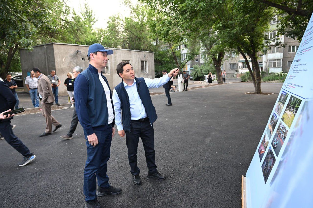 Darhan Satybaldy Almatydaǵy áleýmettik nysandardy tekserdi