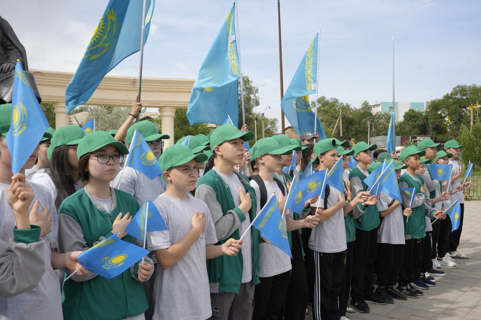 «Jasyl el» eńbek jasaǵynyń jańa maýsymy bastaldy