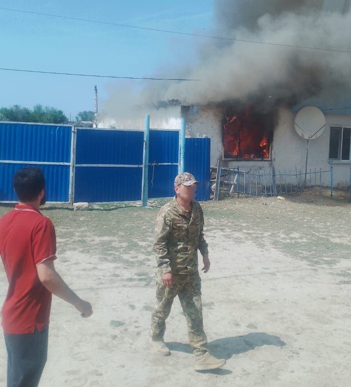 Batys Qazaqstanda órt bolyp, 5 sábı qaza tapty