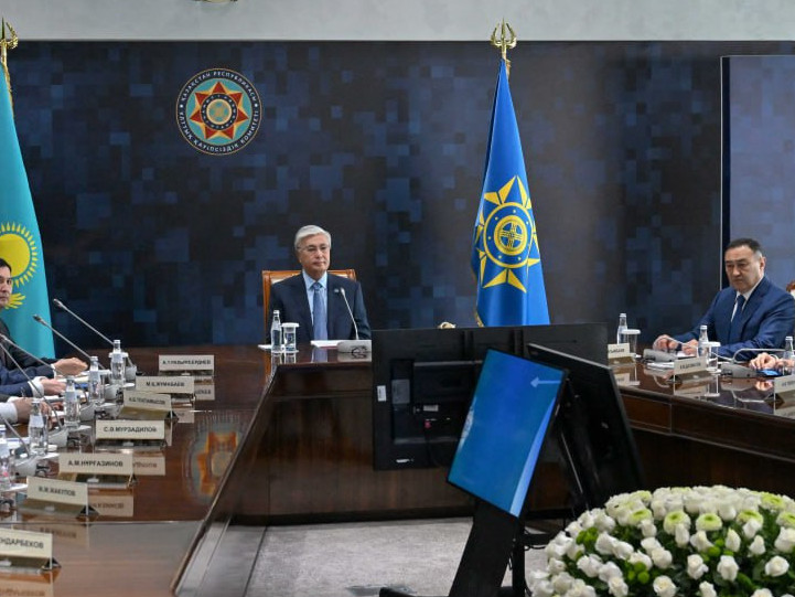 Prezıdent UQK basshylyq quramymen jıyn ótkizdi