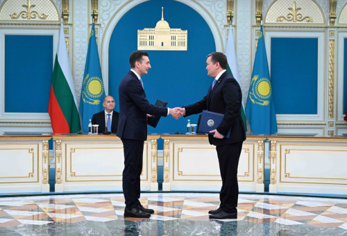 Qazaqstan - Bolgarııa arasynda 5 memorandýmǵa qol qoıyldy