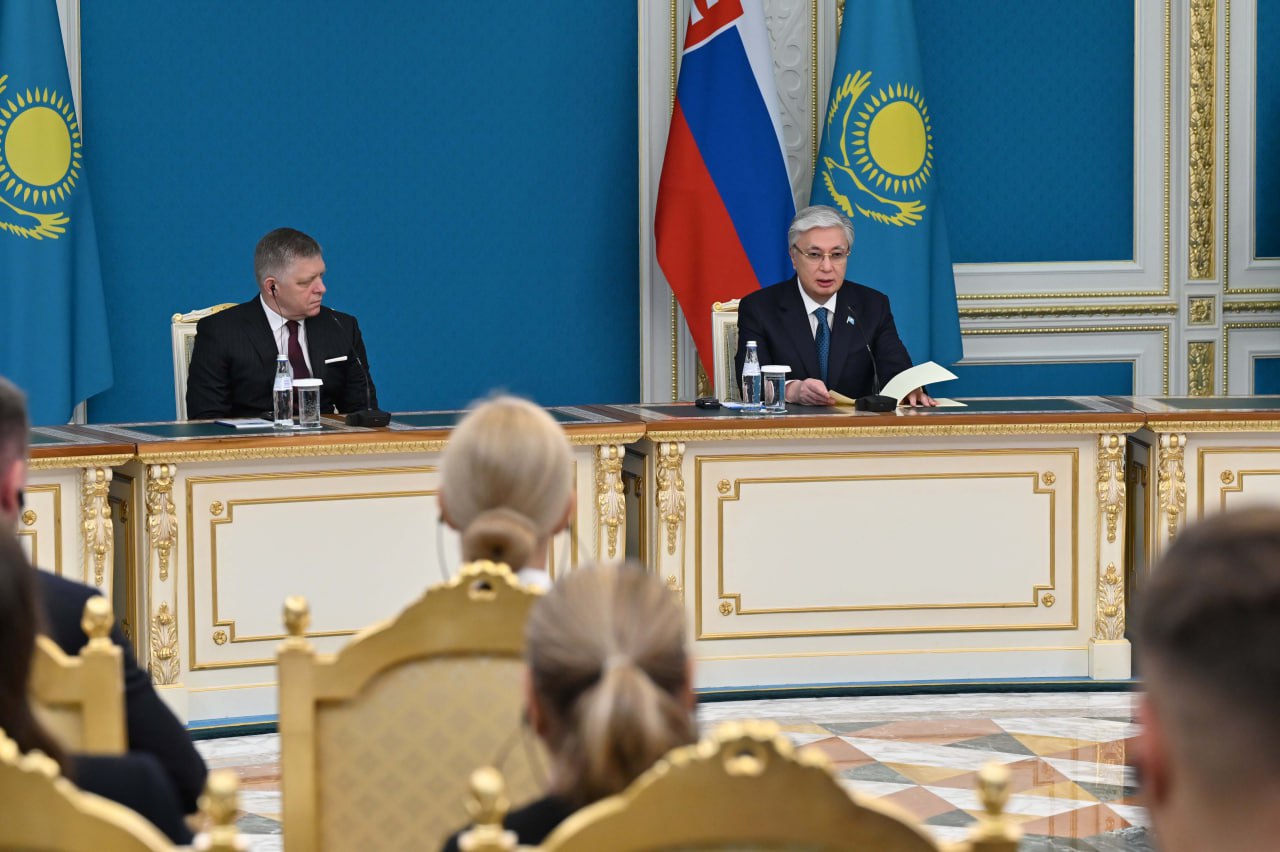 Qazaqstan men Slovakııa qarym-qatynasynyń tarıhy tereń - Prezıdent