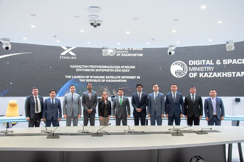 Qazaqstanda Starlink spýtnıktik ınterneti  iske qosylady