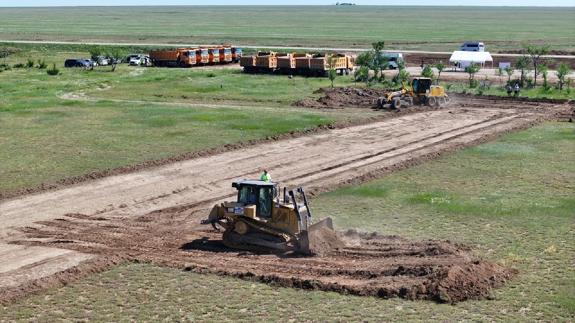 «Ortalyq – Batys» kólik dáliziniń qurylysy bastaldy