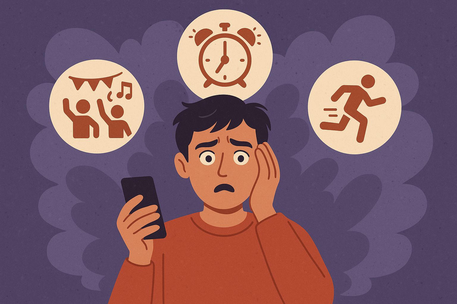 FOMO sındromy nemese «Úlgermeı qalam» degen úreı