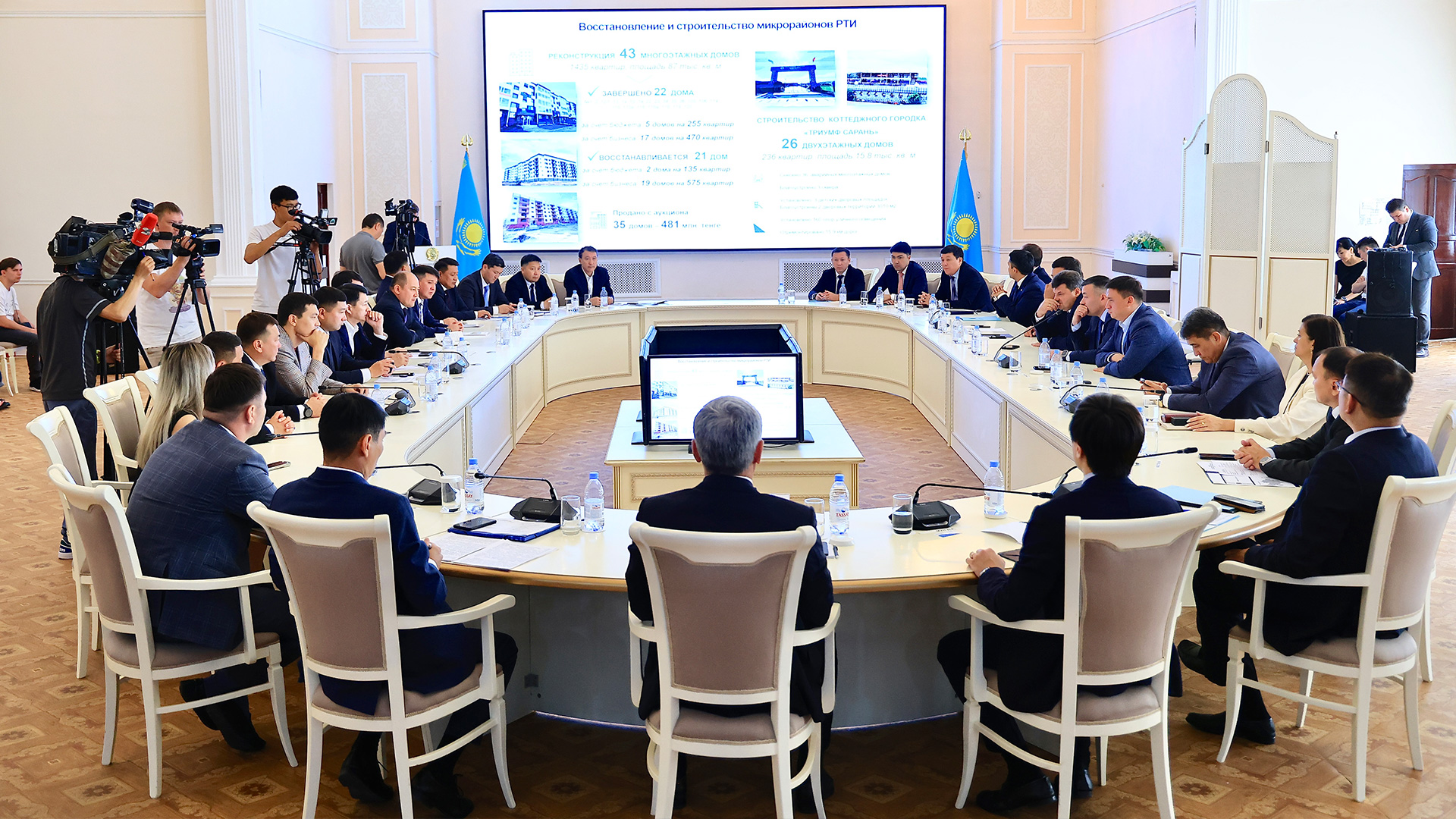 Saranda monoqalalardy damytý máselesi talqylandy