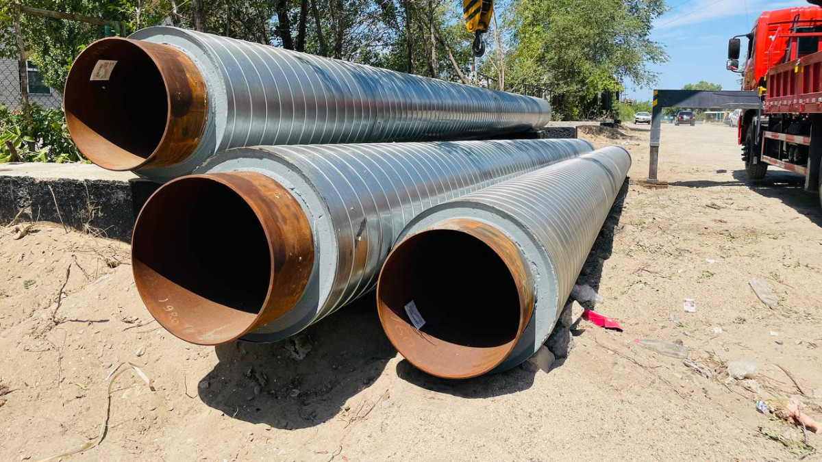 Aqtaýda bıyl 20 shaqyrym jylý jelisi jańartylady