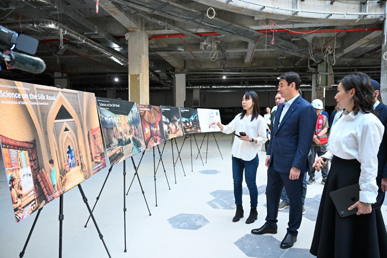 Almaty ákimi Balalar ǵylymı mýzeıiniń qurylysymen tanysty