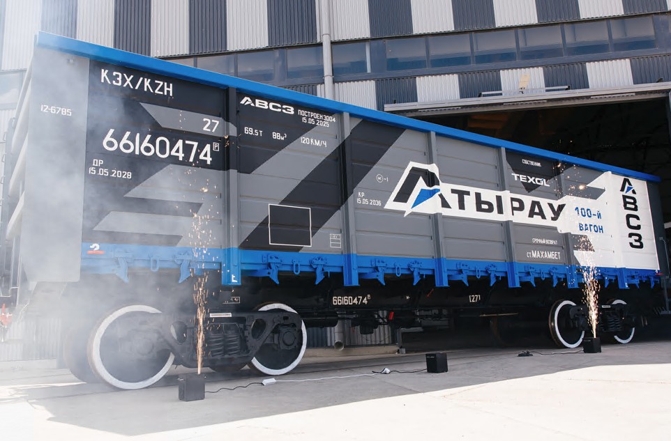 100 júk vagony shyǵaryldy