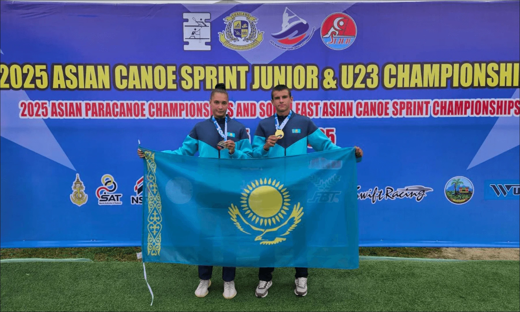 Ulytaýlyq sportshylar Azııa chempıonatynda top jardy