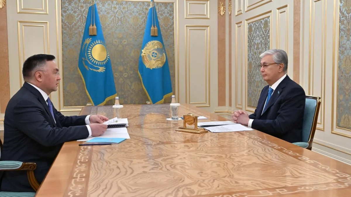 Prezıdent Joǵarǵy sot tóraǵasy Aslambek Merǵalıevti qabyldady