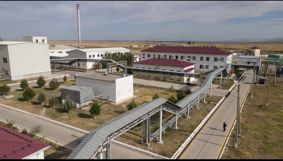 Natrıı sıanıdin óndiretin zaýyttyń ekinshi kezeńi bastaldy