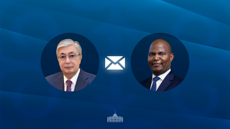 Memleket basshysy Mozambık Respýblıkasynyń Prezıdentine quttyqtaý jedelhatyn joldady