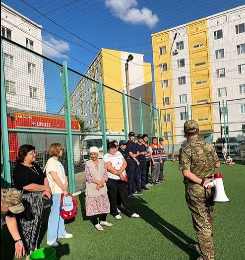 «Qaýipsiz terezeler – balalardyń qaýipsizdigi» atty profılaktıkalyq aksııa ótti