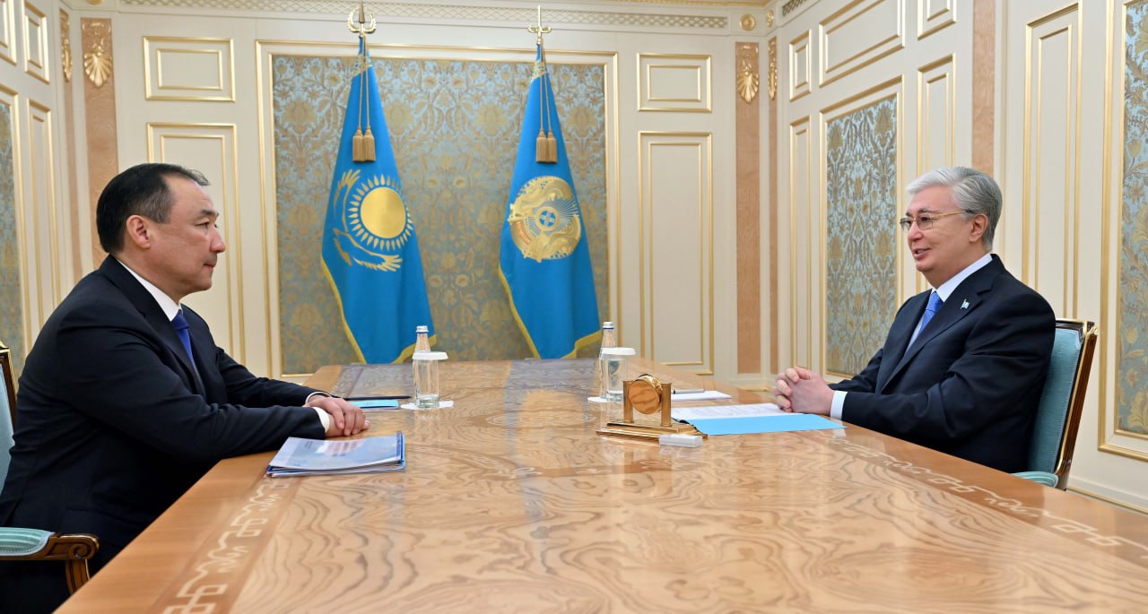 Prezıdent Kólik mınıstri Nurlan Saýranbaevty qabyldady