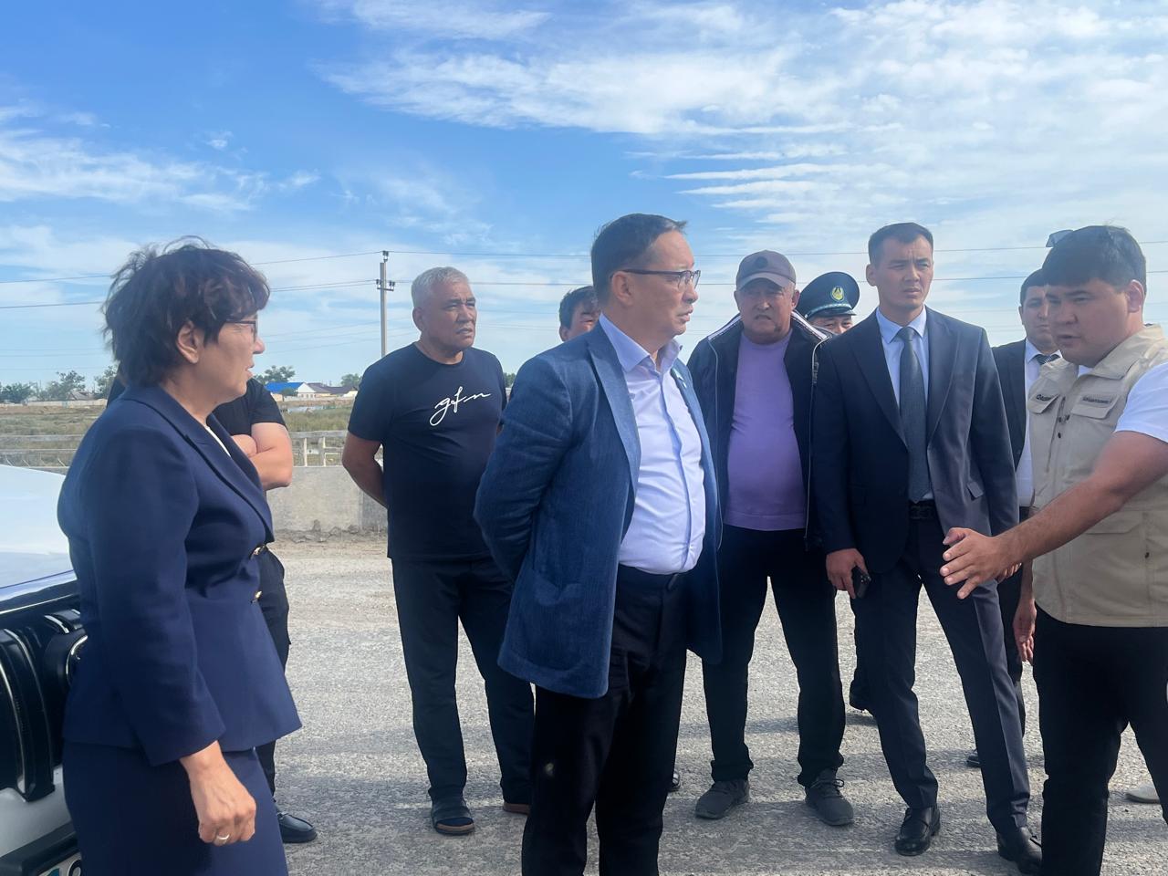 Hamıt Erǵalıev aýylyna qaýipsiz ótkel kerek