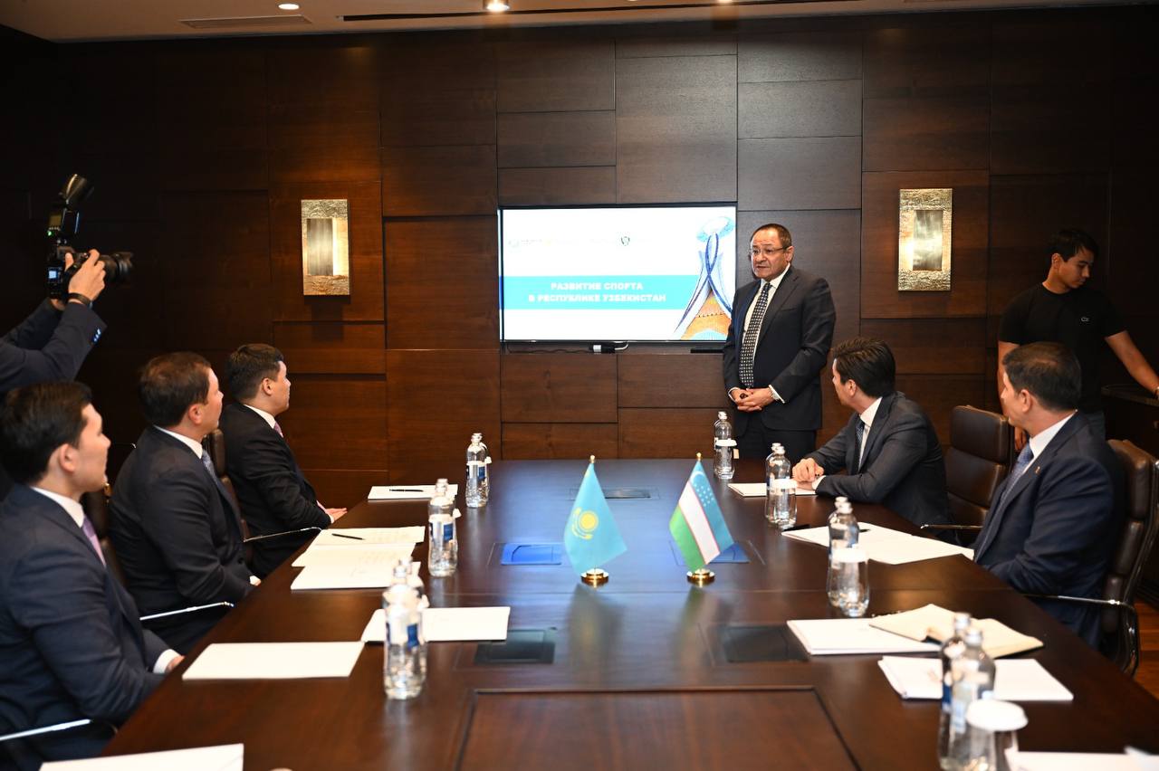 Qazaqstan men О́zbekstan sporttyq yntymaqtastyqty tereńdetýge nıetti