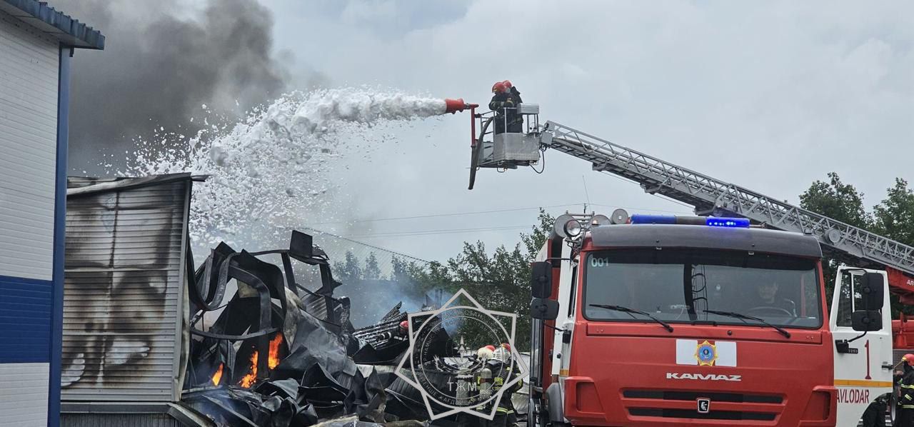 Pavlodarda sút zaýyty órtendi
