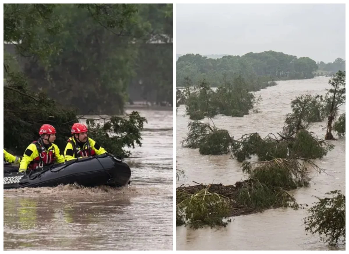 AQSh-tyń Tehas shtatynda sý tasqynynan 24 adam qaza taýyp júzdegen adam joǵalyp ketti