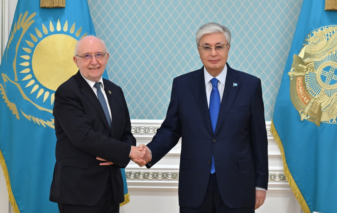 Memleket basshysy ICAO keńesiniń prezıdentin qabyldady