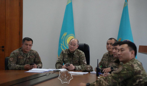 Jambyl oblysyndaǵy jer silkinisine baılanysty jedel shtab quryldy