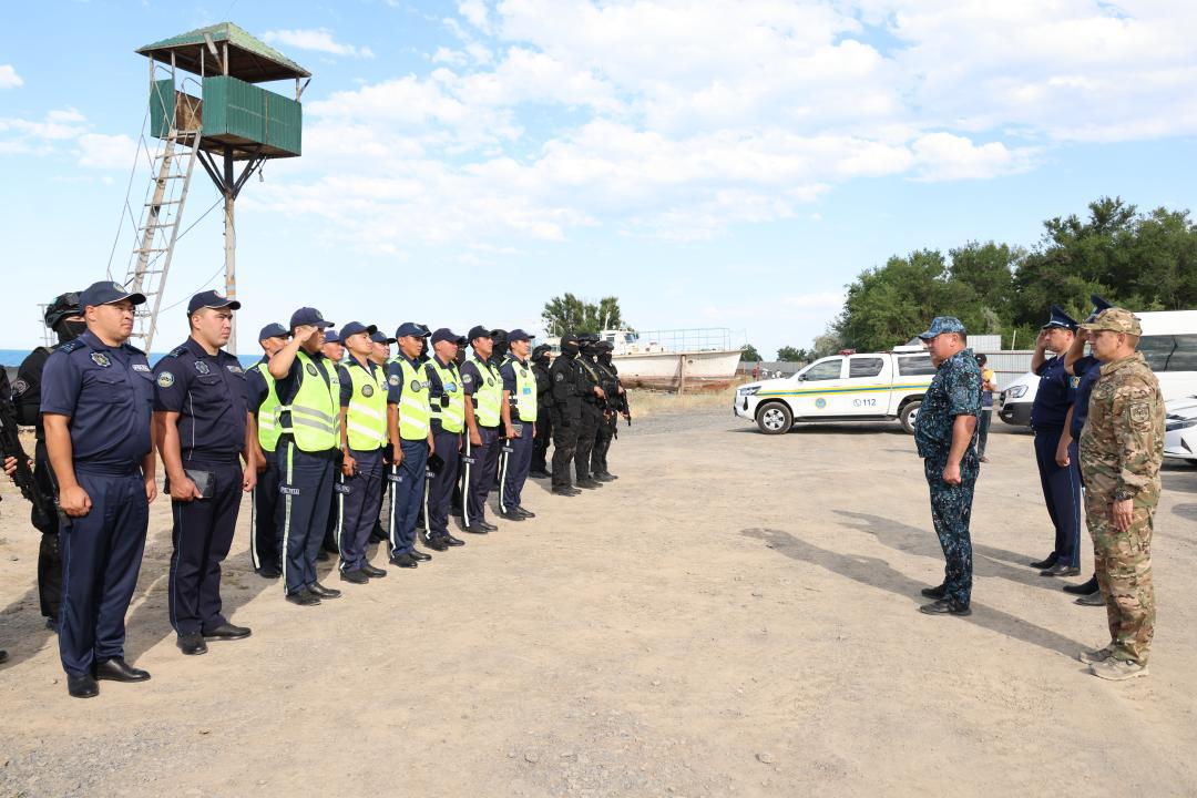 Alakól jaǵalaýynda qaýipsizdik kúsheıtildi