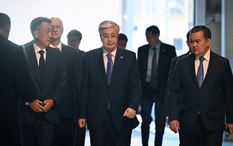 Prezıdent elordadaǵy úshinshi JEO-nyń qyzmetimen tanysty