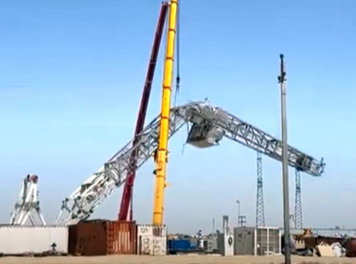 Mańǵystaý oblysynda burǵylaý munarasy qulap qalǵan