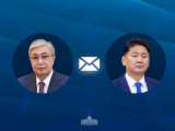Qasym-Jomart Toqaev Mońǵolııa Prezıdentin quttyqtady