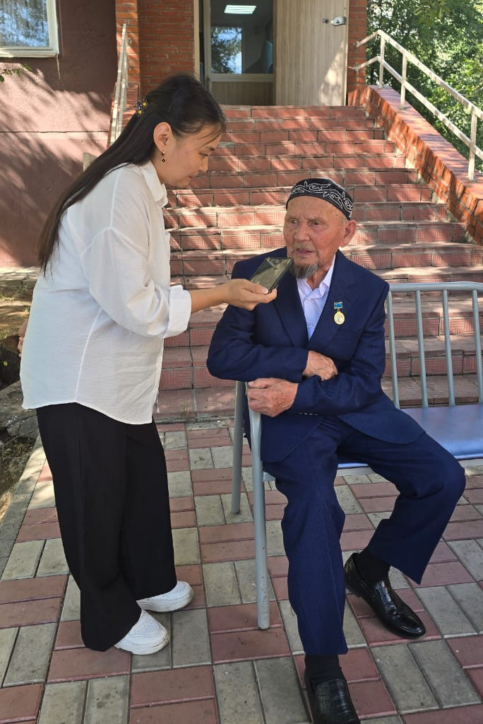 Saǵyndyq aqsaqaldyń saýapty isi