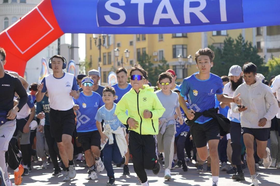 Astanada 1000-ǵa jýyq áýesqoı sportshy júgirý is-sharasyna qatysty