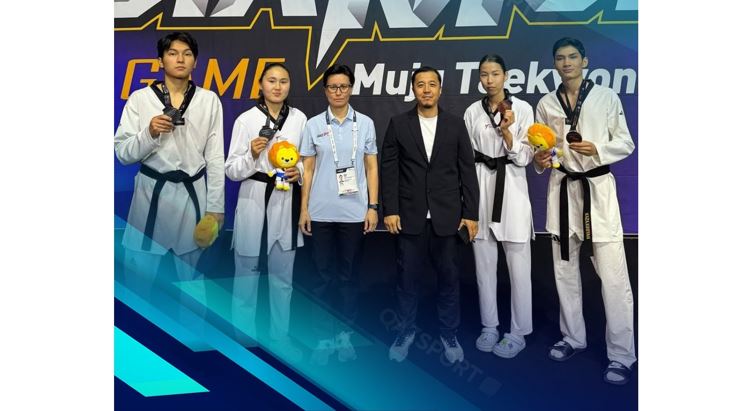 Qazaq taekvondoshylary 6 medal enshiledi