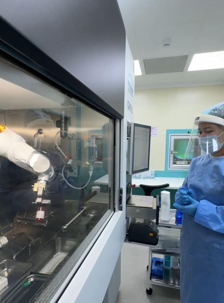 Hımıoterapııalyq preparattar daıyndaıtyn alǵashqy robot iske kiristi