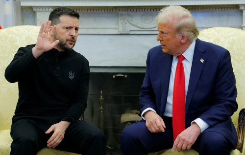 Zelenskıı Vashıngtonda Tramppen kezdesedi