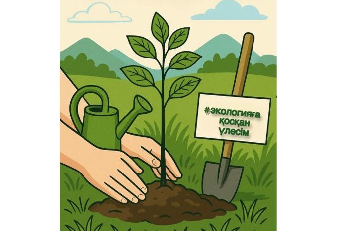 «Meniń qorshaǵan ortany qorǵaýǵa qosqan úlesim» chellendji bastaldy