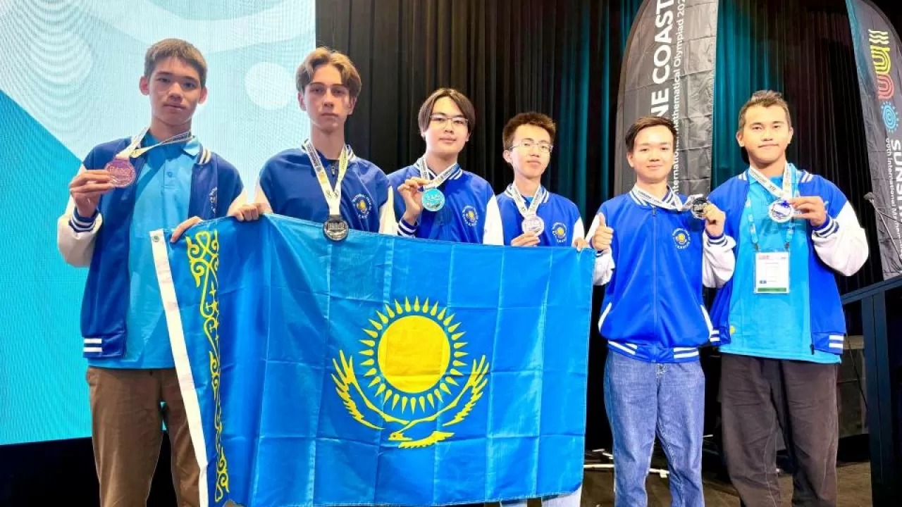 Qazaqstan oqýshylary álemdegi eń bedeldi olımpıadada alty medal jeńip aldy