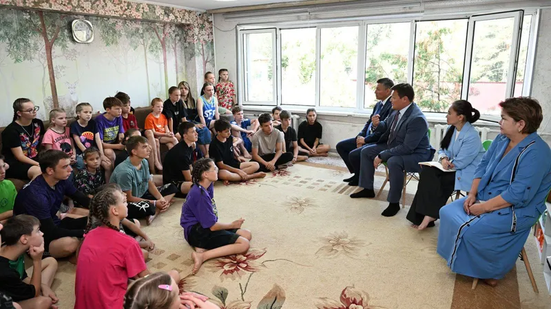 «Baǵanashyl» balalar úıine tekserý júrgiziledi