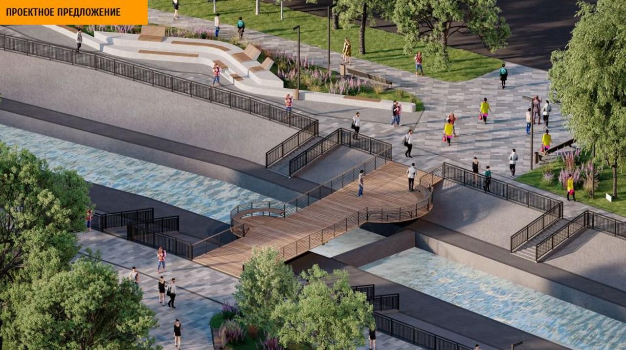 Almatydaǵy Esentaı ózeniniń boıyna jańa saıabaqtar salynady