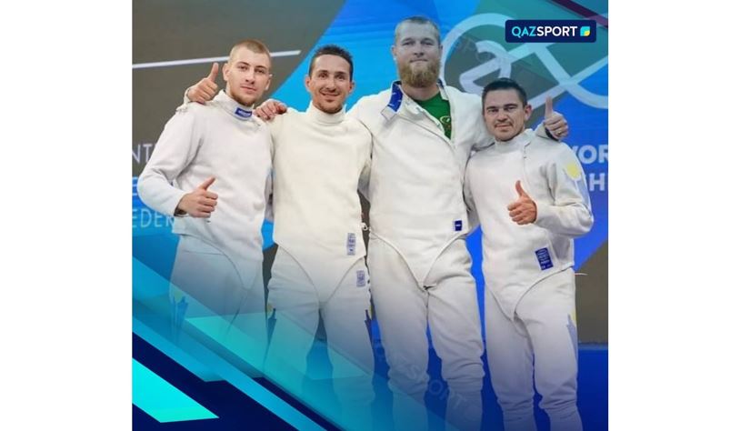 Tarıhı jetistik: Qazaqstan semserlesýden álem chempıonatynda qola júlde jeńip aldy