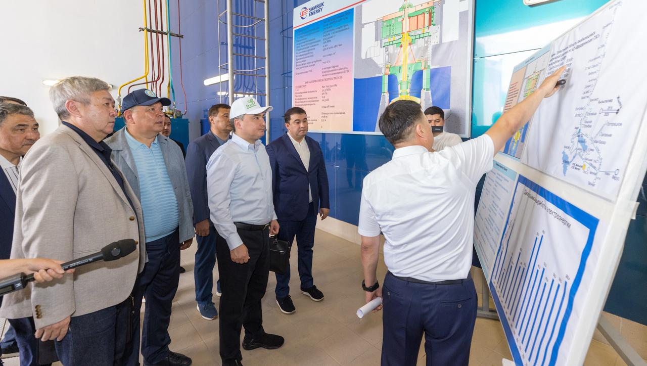 Premer-mınıstr Túrkistan oblysyndaǵy sý salasynyń negizgi nysandaryn tekserdi