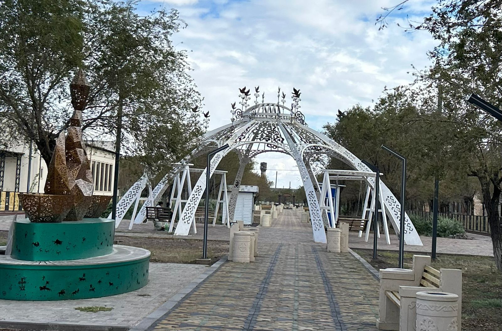 Qarajalda «Táýelsizdik» saıabaǵy zamanaýı demalys ornyna aınalady