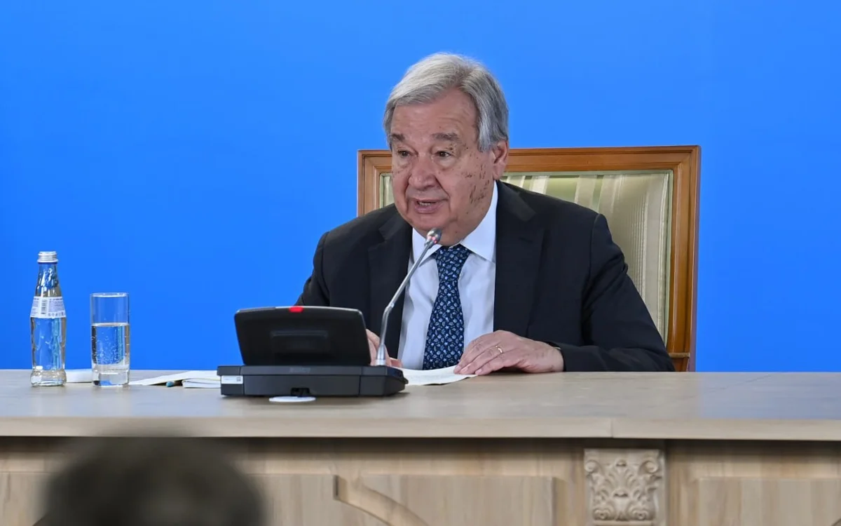 Búginde Qazaqstan teńizge shyǵa almaıtyn el sanatyna jatpaıdy — BUU Bas hatshysy