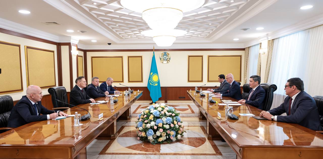 Oljas Bektenov «Rosatom» bas dırektory Alekseı Lıhachıovpen kezdesti