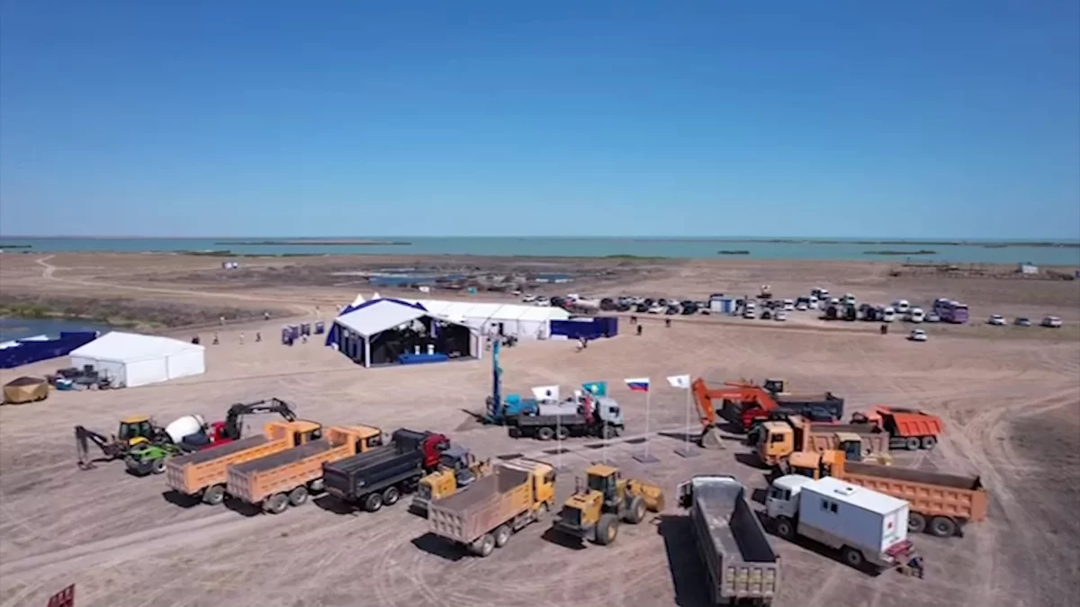 Atom elektr stansasynyń qurylysy bastaldy